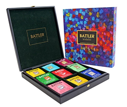 Battler Original 9 Разновидности Деревянная Подарочная Коробка 85г Battler Original 9 Разновидности Деревянная Подарочная Коробка 85г
